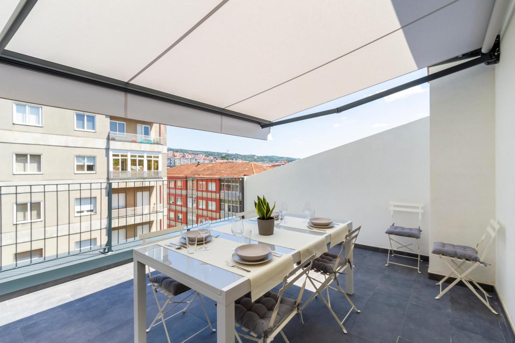 Urbanfive Apartamentos Ourense Centro 外观 照片