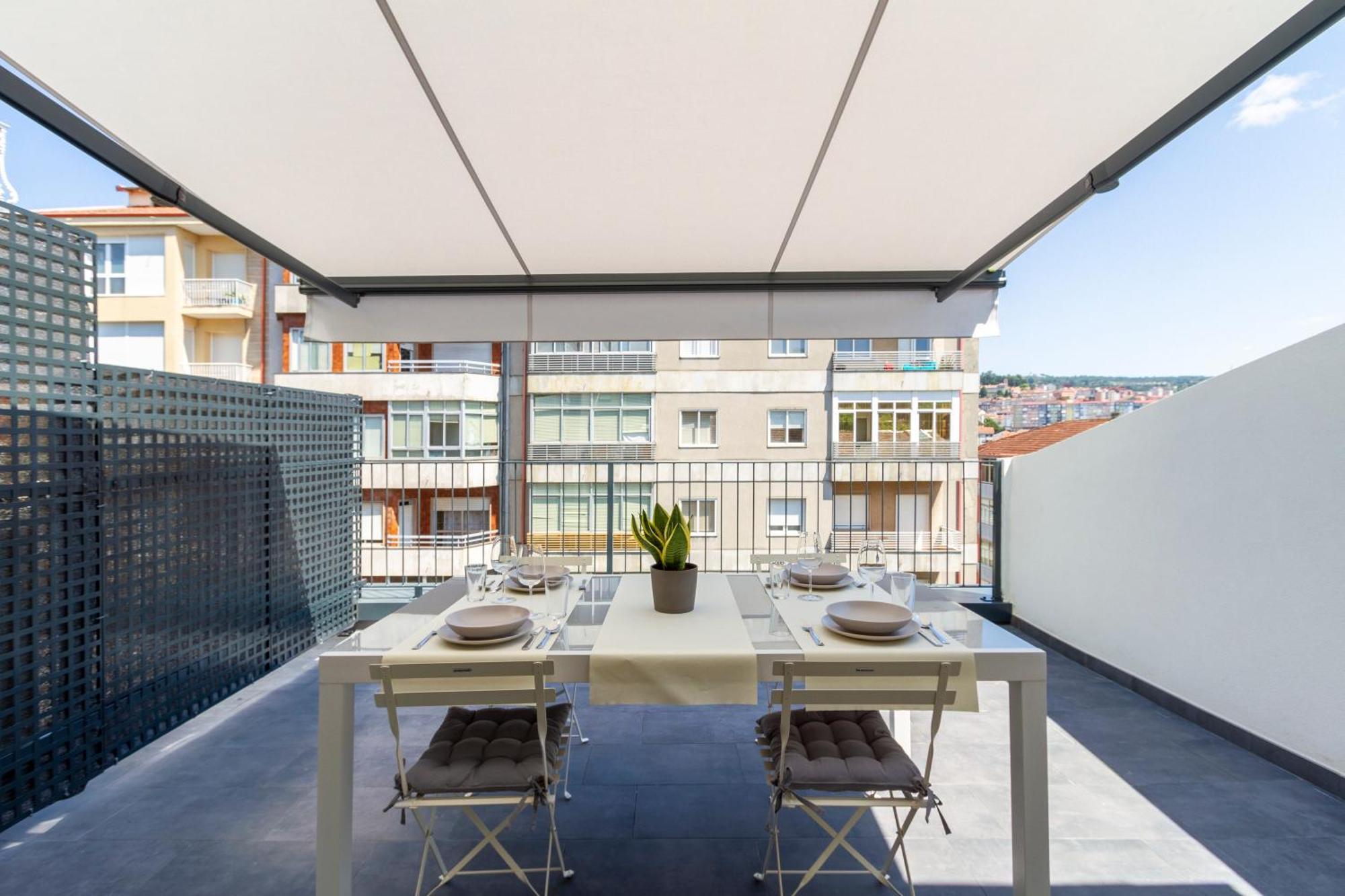 Urbanfive Apartamentos Ourense Centro 外观 照片